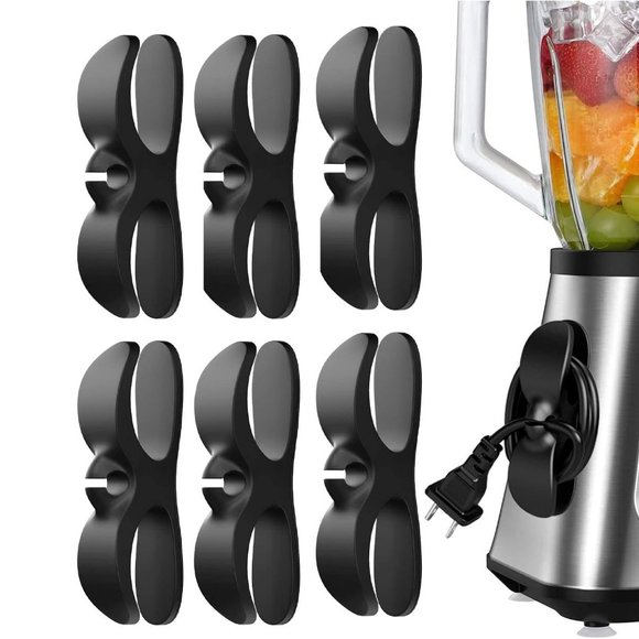 6 Pack Cord Organizer Cord Winder Cord Holder Cord Keep for Kitchen Appliances - Picture 2 of 8